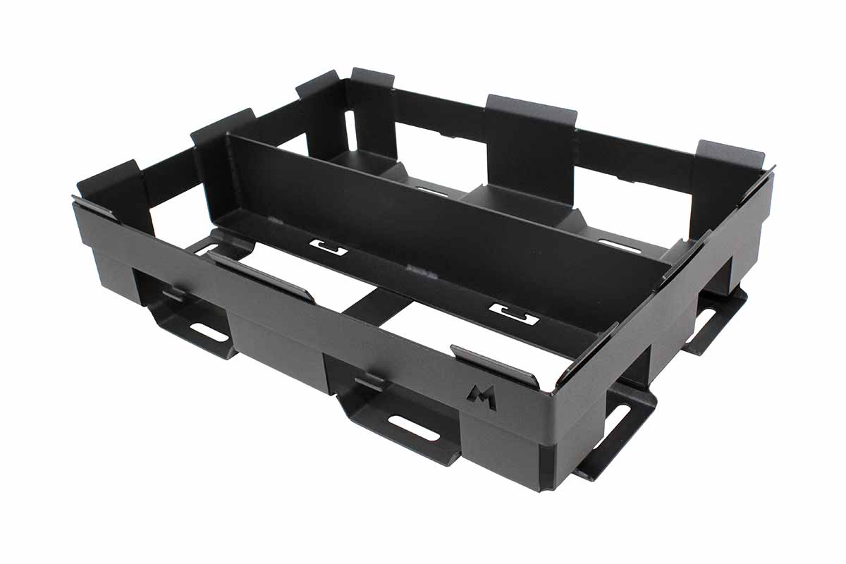 Terrafirma T Slot Roof Rack Double Jerry Can Holder - TF8008