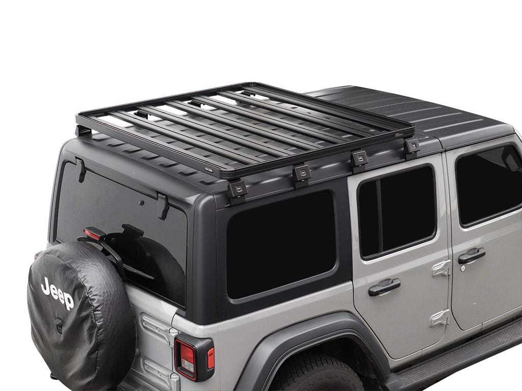 Jeep Wrangler 4xe (2021-Current) Slimline II 1/2 Roof Rack Kit