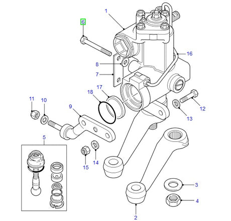 HEXAGON BOLT - Steering Box