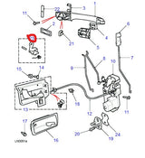 Locking Mechanism Right - Original Land Rover
