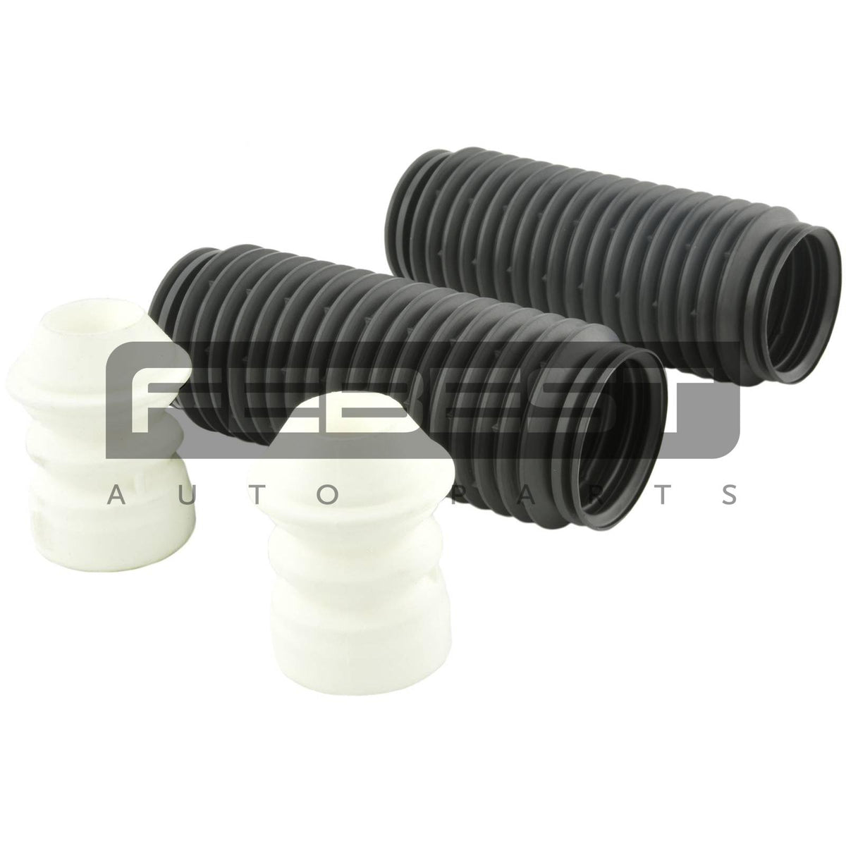 Boot with jounce bumper rear shock absorber kit - FEBEST