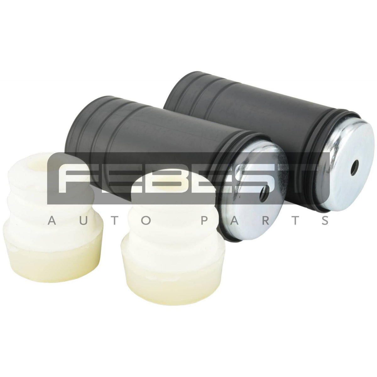 Boot with jounce bumper front shock absorber kit - FEBEST