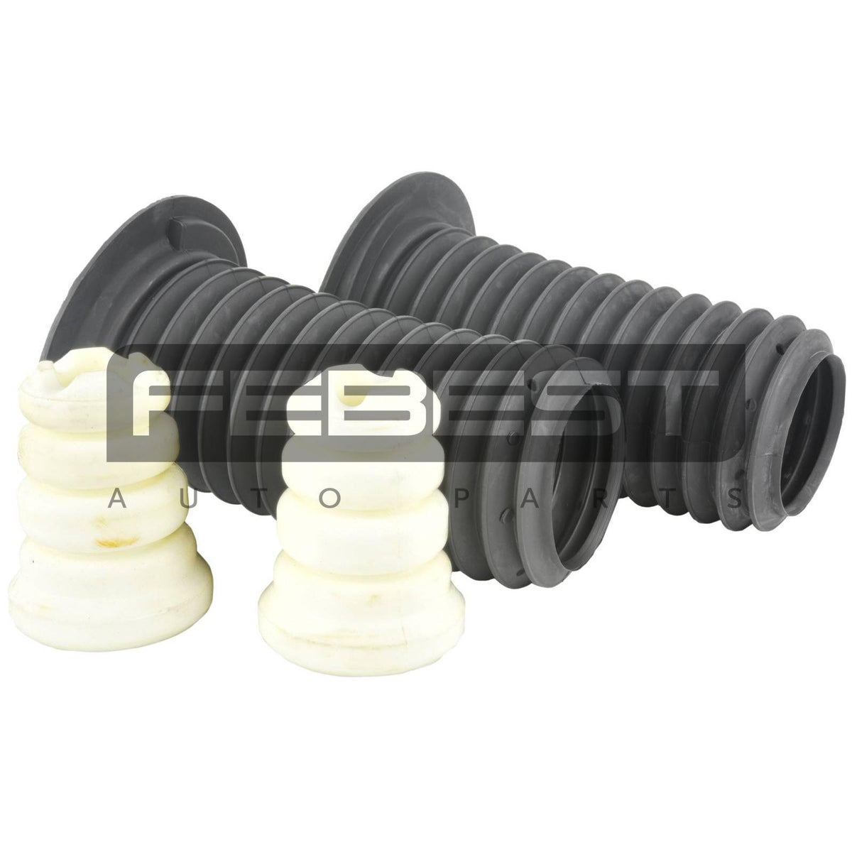 Boot with jounce bumper front shock absorber kit - FEBEST