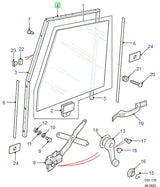 Channel - door glass