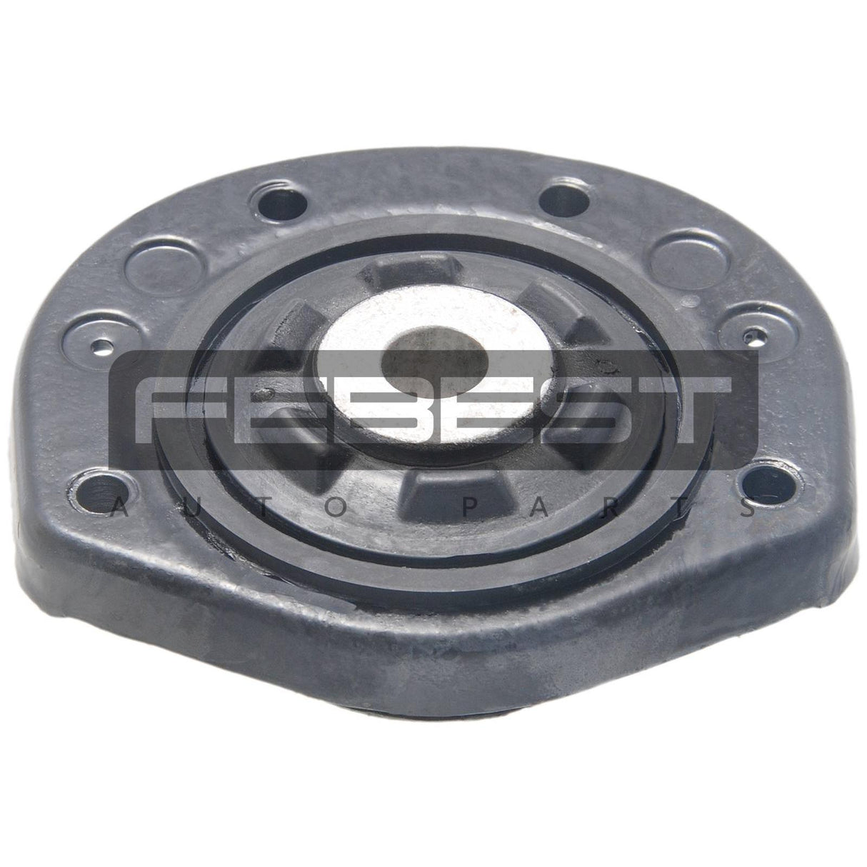 Front shock absorber mounting