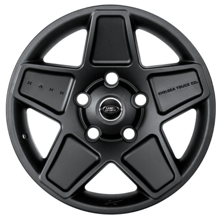 Mondial Retro Volcanic Black Alloy Wheel - 9x20" - Single Wheel ET25