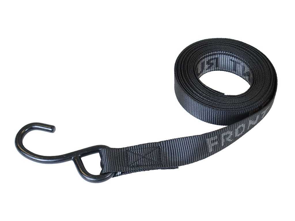 Correas de trinquete 25mm x 4m con ganchos