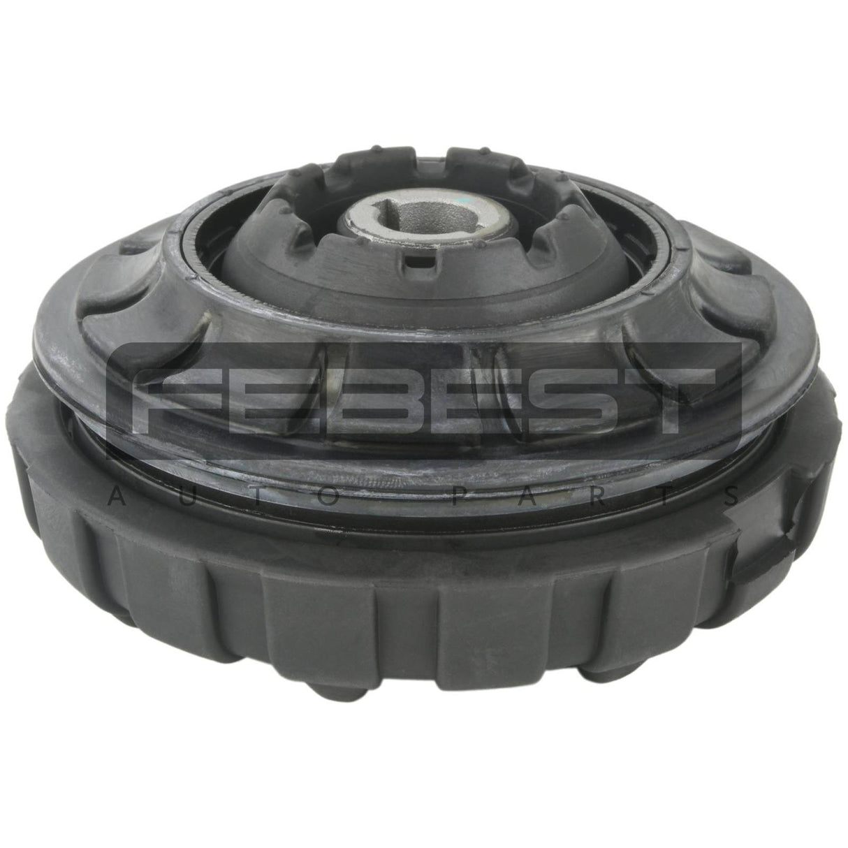 Front shock absorber mounting assembly