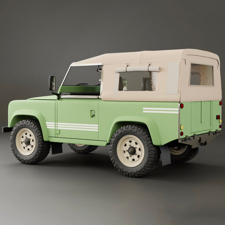 Hood With Side Windows and Blinds 88" / 90" - Light Sand