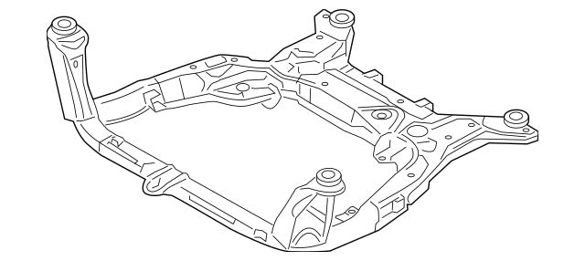 Front Cross Member - GENUINE LAND ROVER