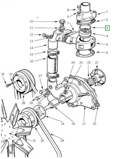 Sealing Ring Thermostat