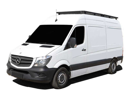 Mercedes-Benz Sprinter 2Gen/3Gen 170in/L3/LWB Wheelbase w/o OEM Tracks (2006-Current) Slimline II Roof Rack Kit / Tall