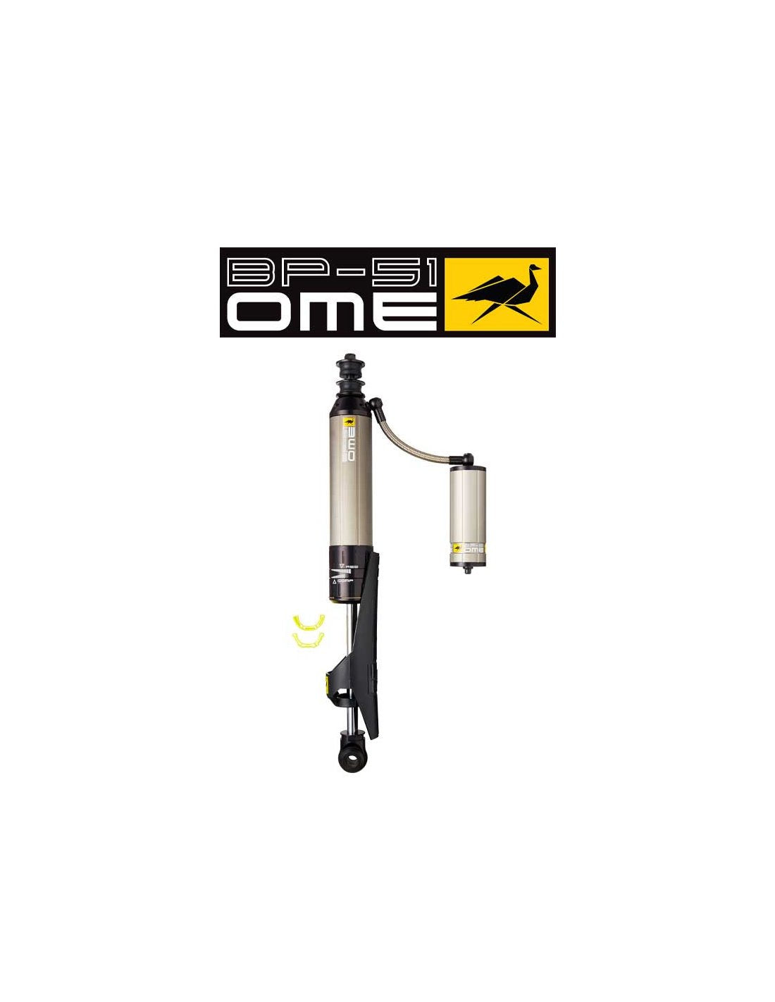 Front Shock Absorber +50mm BP-51 - OLD MAN EMU