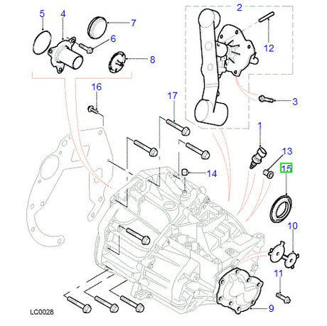 Gearbox Seal - Shaft - EUROSPARE