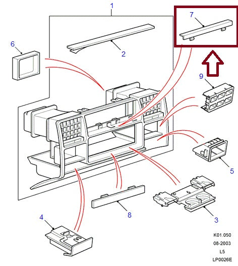 Finisher Radio Trim