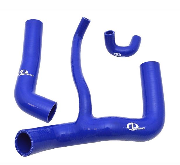 Silicone coolant hose kit in blue suitable for discovery 1 200tdi vehicles to(v)la081991 (3 hose kit)