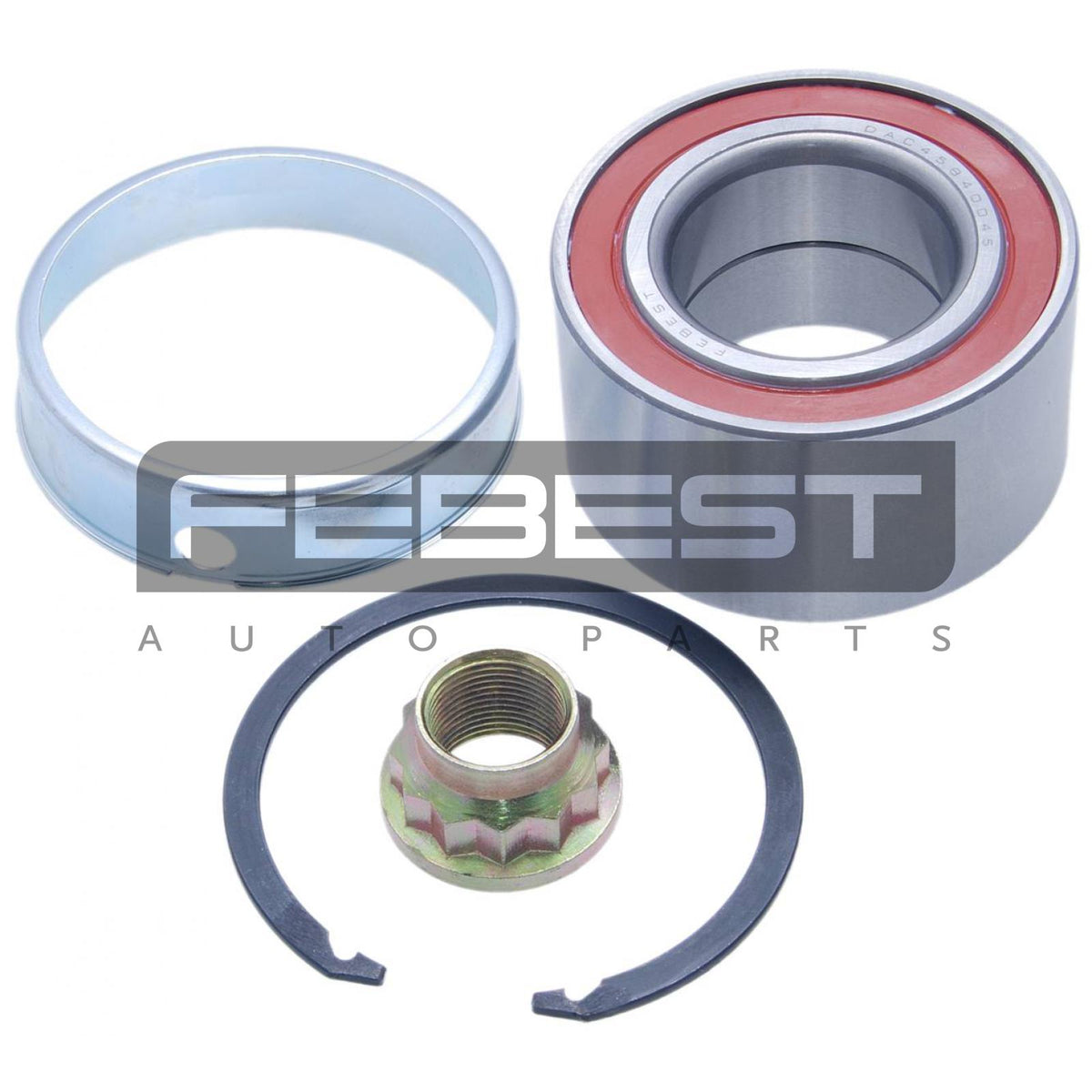 Front wheel bearing repair kit - FEBEST