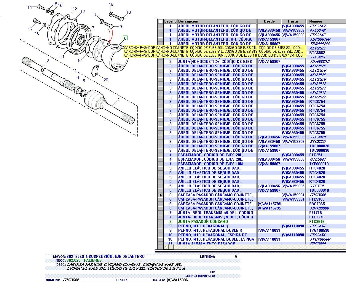 Bearing Swivel Pin Housing - With ABS