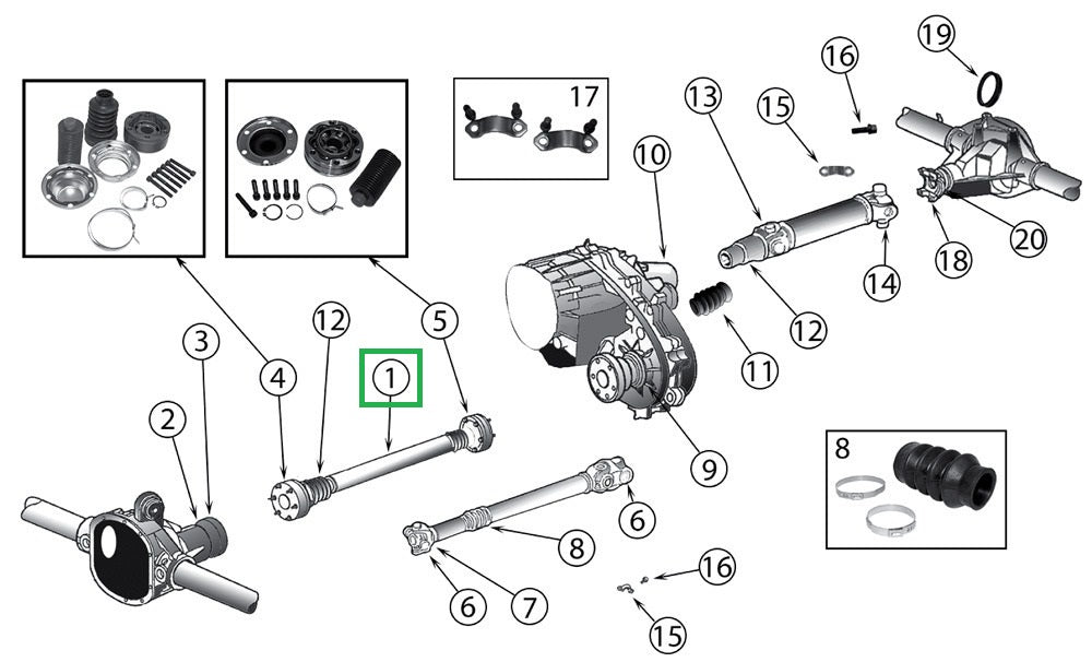 Front Propeller Shaft