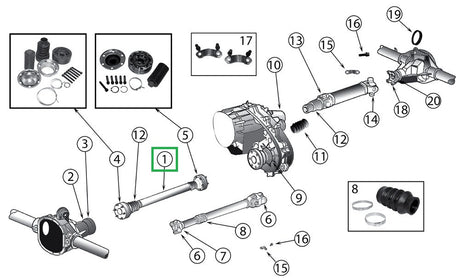 Front Propeller Shaft