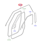 Left Channel Door Glass
