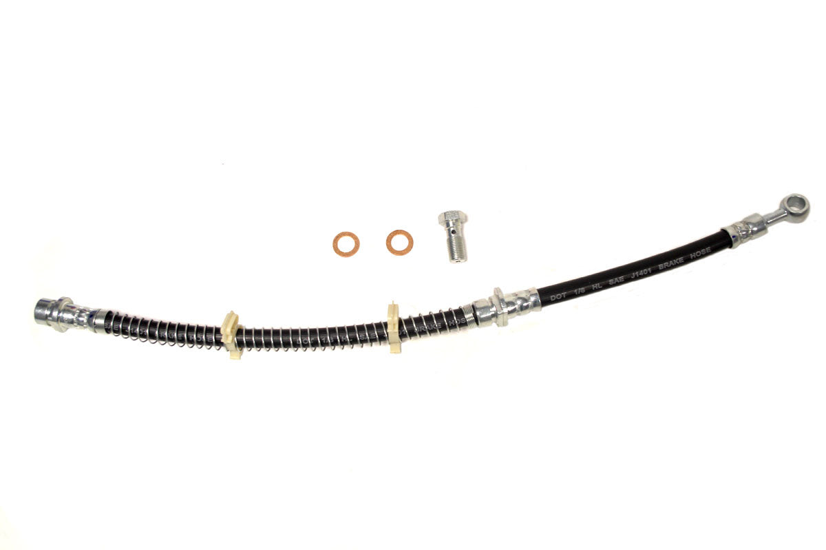 Hose - brake - front brakes - lh - front - f1