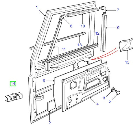 Check arm pivot - RH