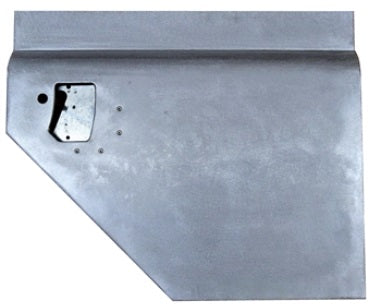 Galvanised Derecha Hand Early 110 Second Row Split Door Bottom for Land Rover Series Anti Burst with Lock Hole