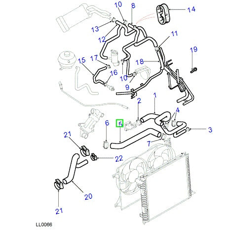 Bottom Hose - EUROSPARE