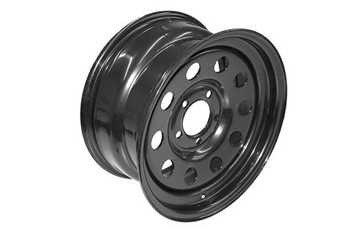 Modular steel wheel 8x16 et25 black - modular - d2/p38 - terrafirma