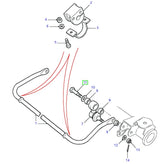 Anti roll bar pin