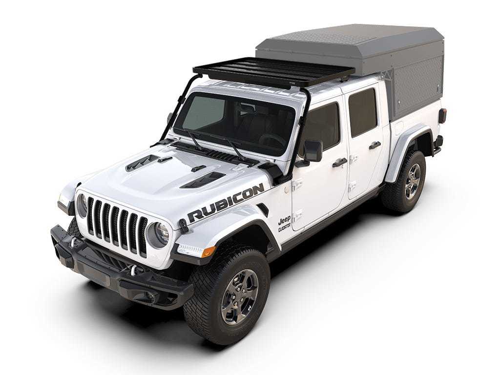 Jeep Gladiator JT (2019-Current) Cab Over Camper Slimline II Roof Rack Kit