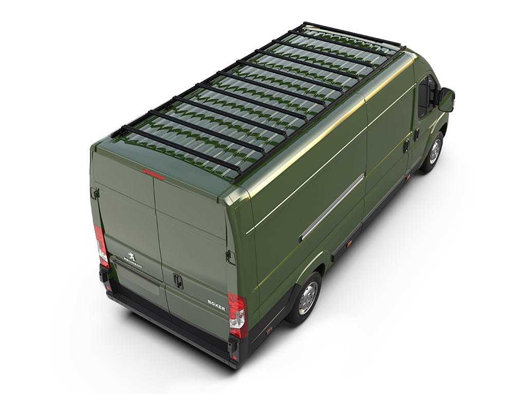 Peugeot Boxer (L4H2/159in WB/High Roof) (2014-Current) Slimpro Roof Rack Kit