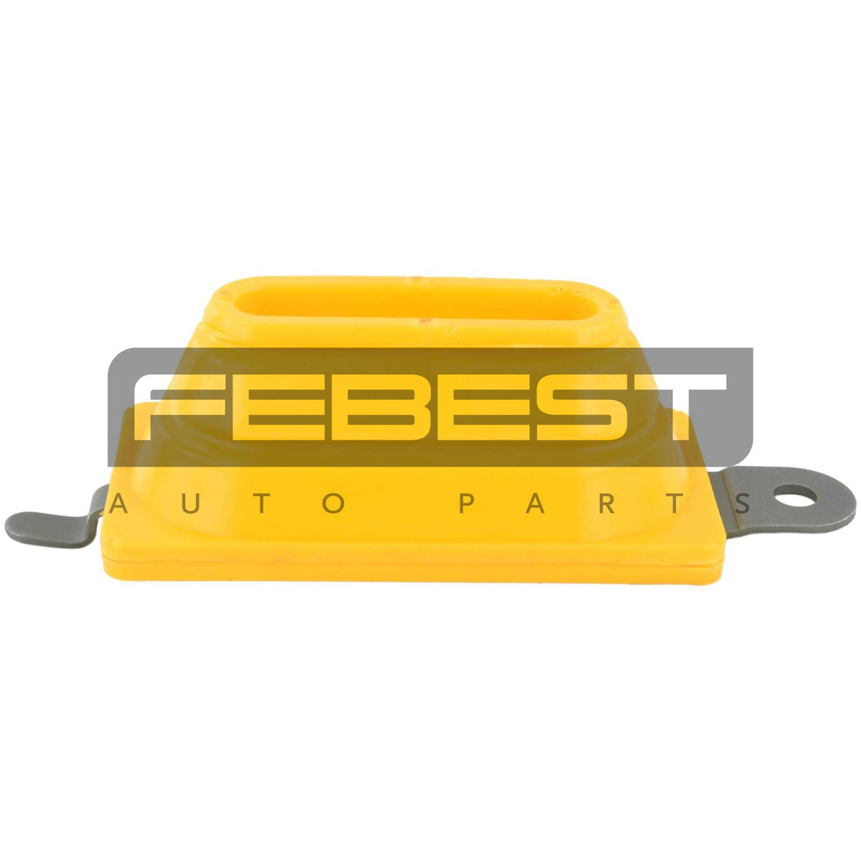 Rear leaf spring rubber buffer