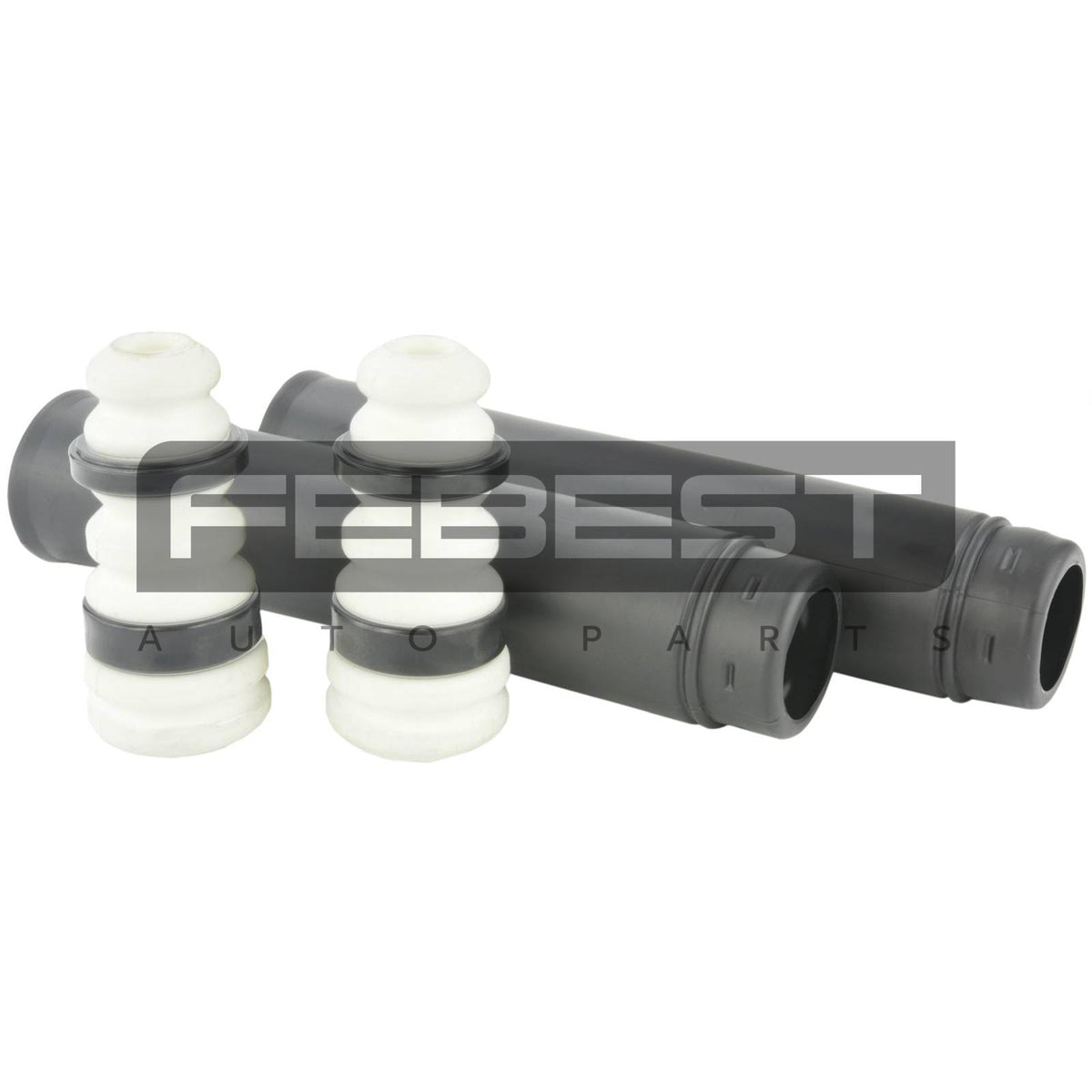 Boot with jounce bumper rear shock absorber kit - FEBEST