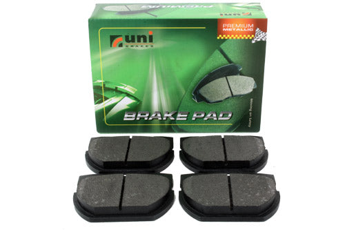 Rear Brake pads with clips