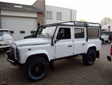 Defender roll cage - 110 four-door station wagon - full 8 point internal and external roll cage
