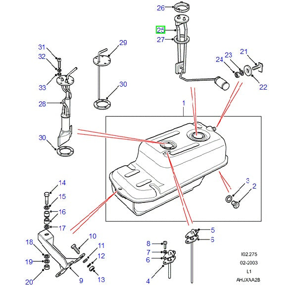 Fuel Tank Sender Unit