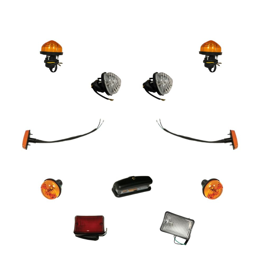Complete Kit Standard Lights - Front and Rear - AG PARTS
