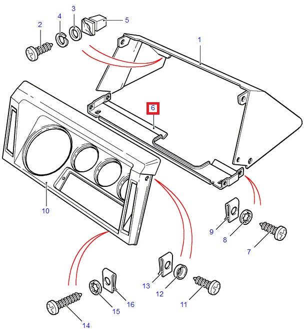 Lower Reinforcement Dashboard Instruments
