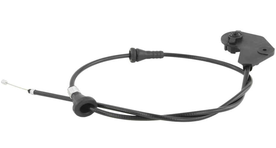 Cable assembly hood lock control