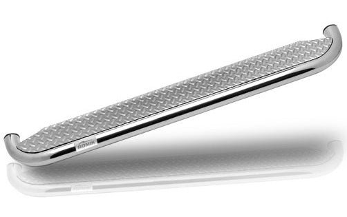 Estribos ROMIK CLASSIC en plataforma con tubo inox Ø60mm