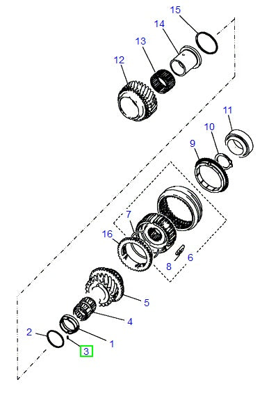 Pin spring oil cooler