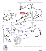 Fuel Pipe - Overflow - From Fuel Cooler