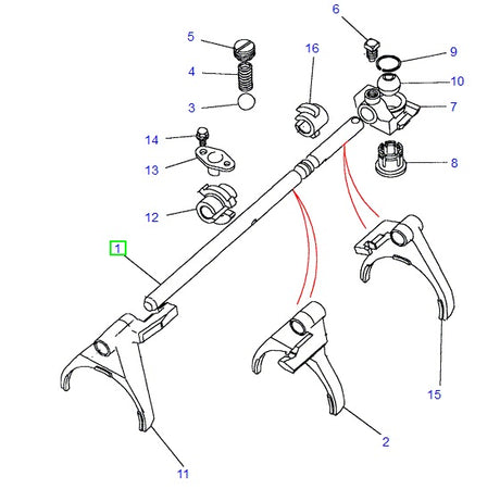 Selector Shaft Gearbox