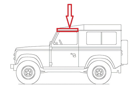 Over Door Drain Channel R/H