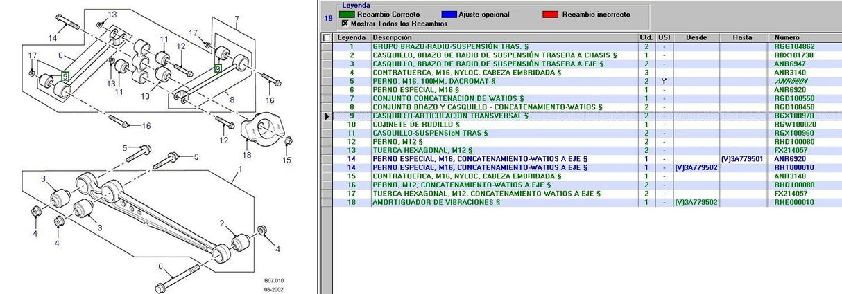 Bush Watts Linkage Bar - ALLMAKES