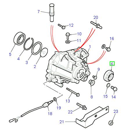 Oil Seal Drive Shaft