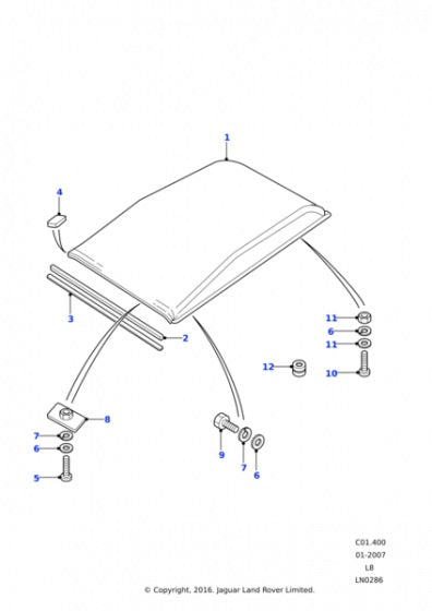 Roof Defender 110 Double Cab Pick Up