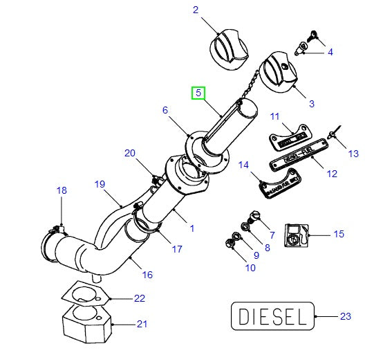 Tube Fuel Filler